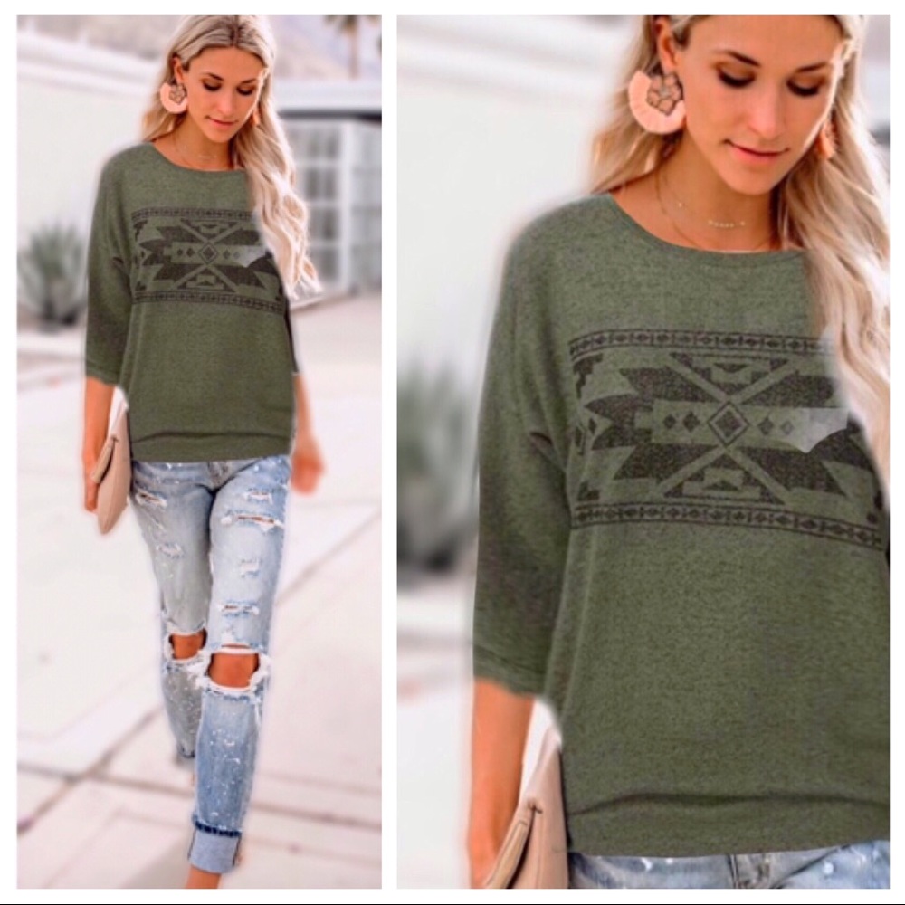 Gorgeous super soft Aztec Sweater